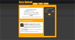 Desktop Screenshot of easy-upload.net